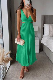 Helen | Vestido Largo Elegante en Verde