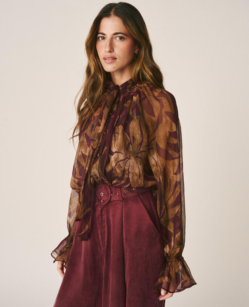 BLUSA GASA FLORAL