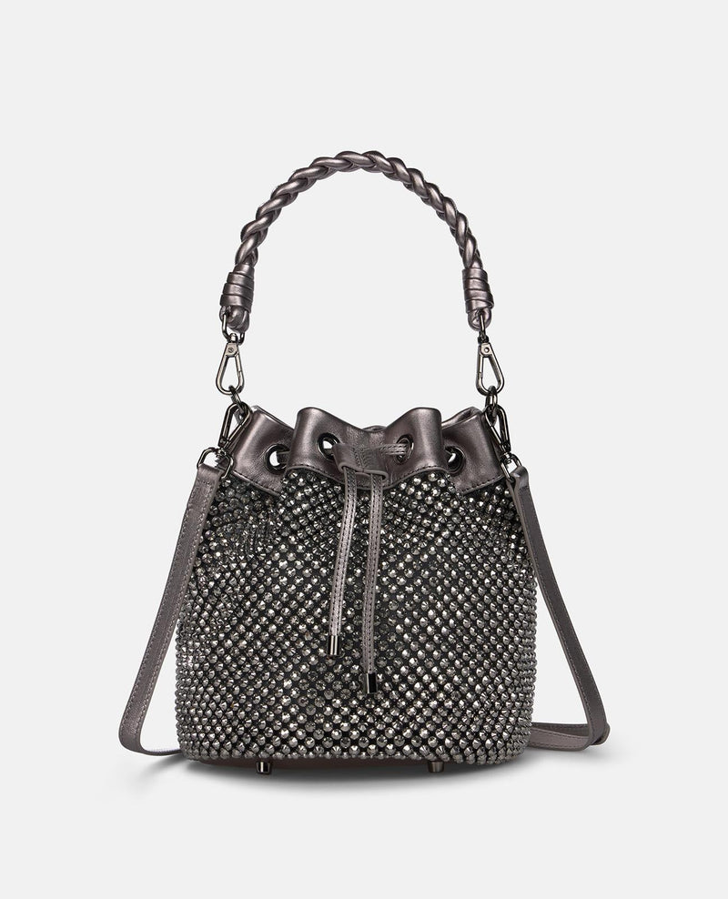 BOLSO BOMBONERA PEDRERÍA BRILLANTE