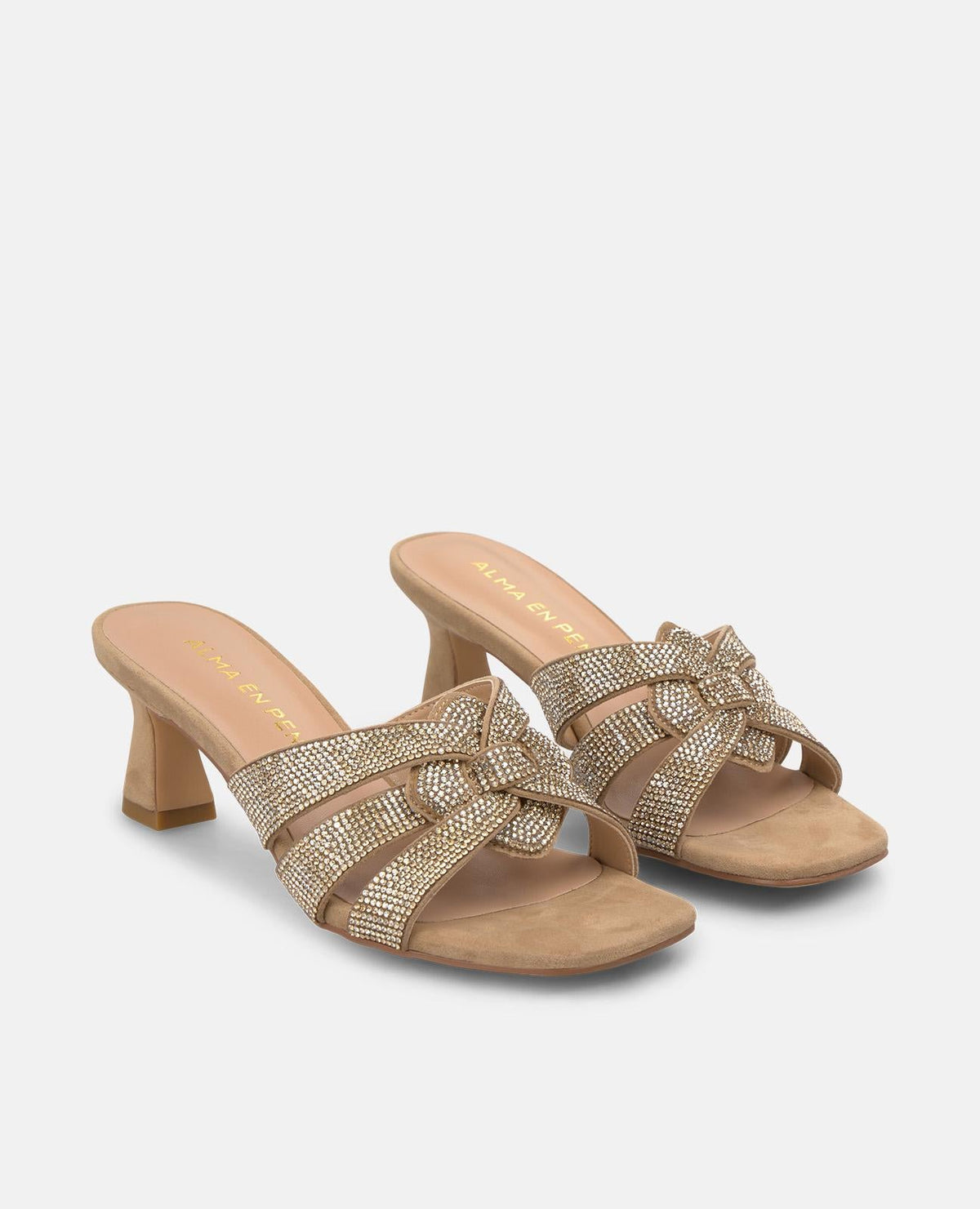 SANDALIA TIRAS ENTRELAZADAS