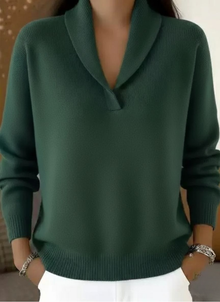 Antonine · Jersey de cuello chal en Verde