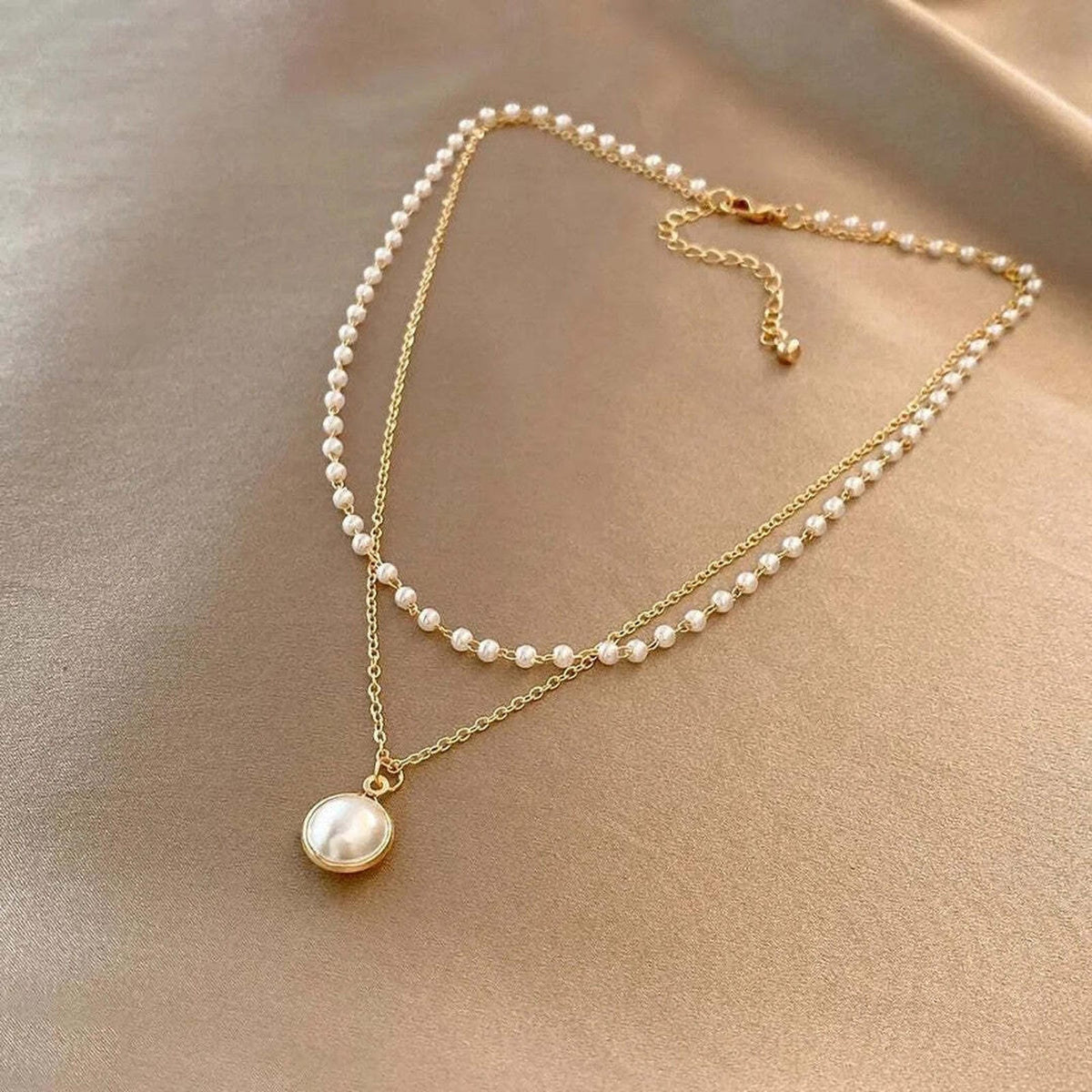 Collar de Perlas Brillantes