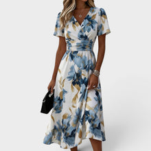 Denise | Vestido Midi Floral en Multicolor