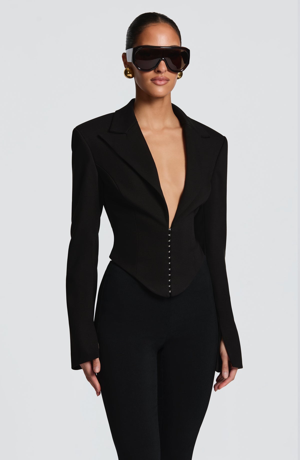 Blazer Corto Agatha - Negro