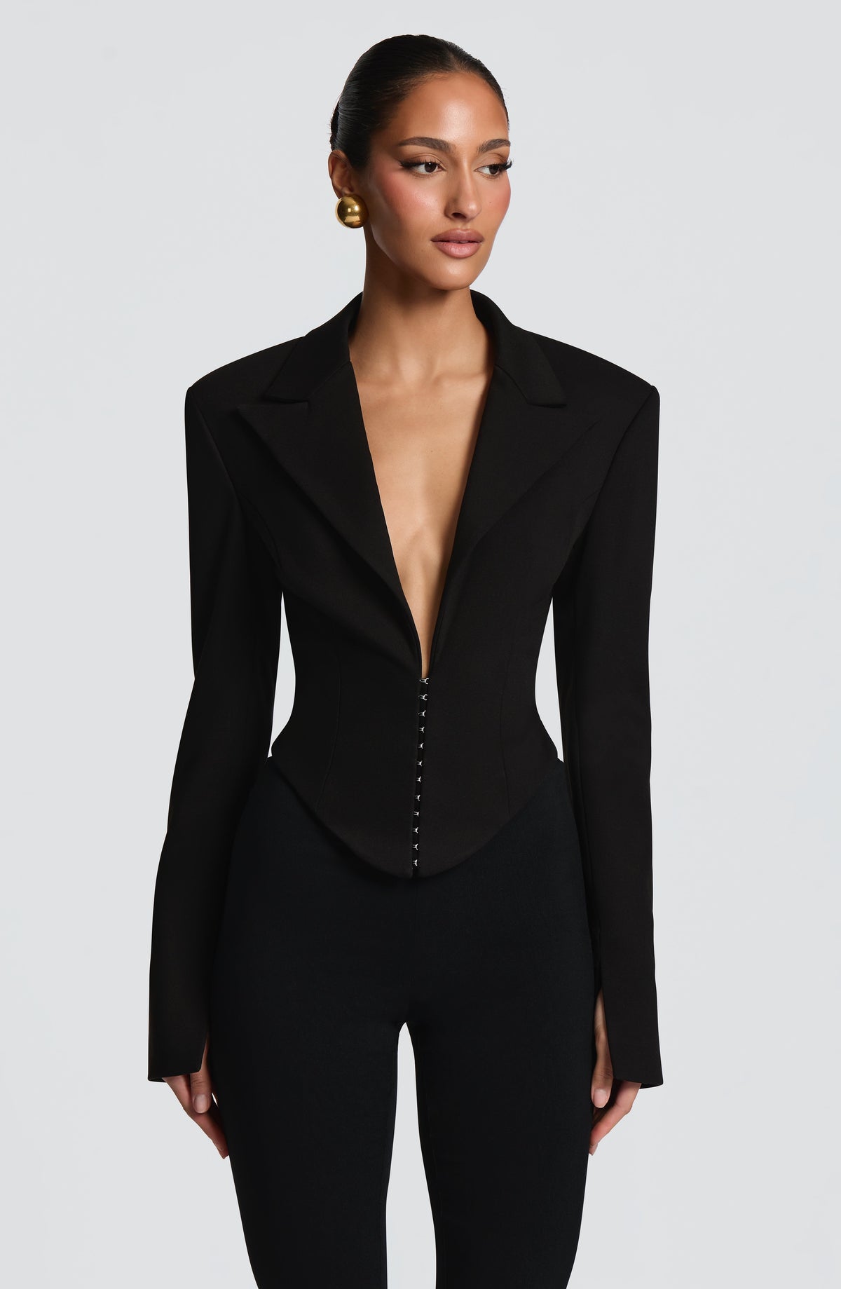 Blazer Corto Agatha - Negro