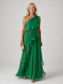 Victoria | Vestido Maxi Elegante en Verde