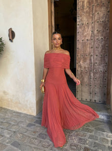 Toledo | Vestido Femenino en Terracota