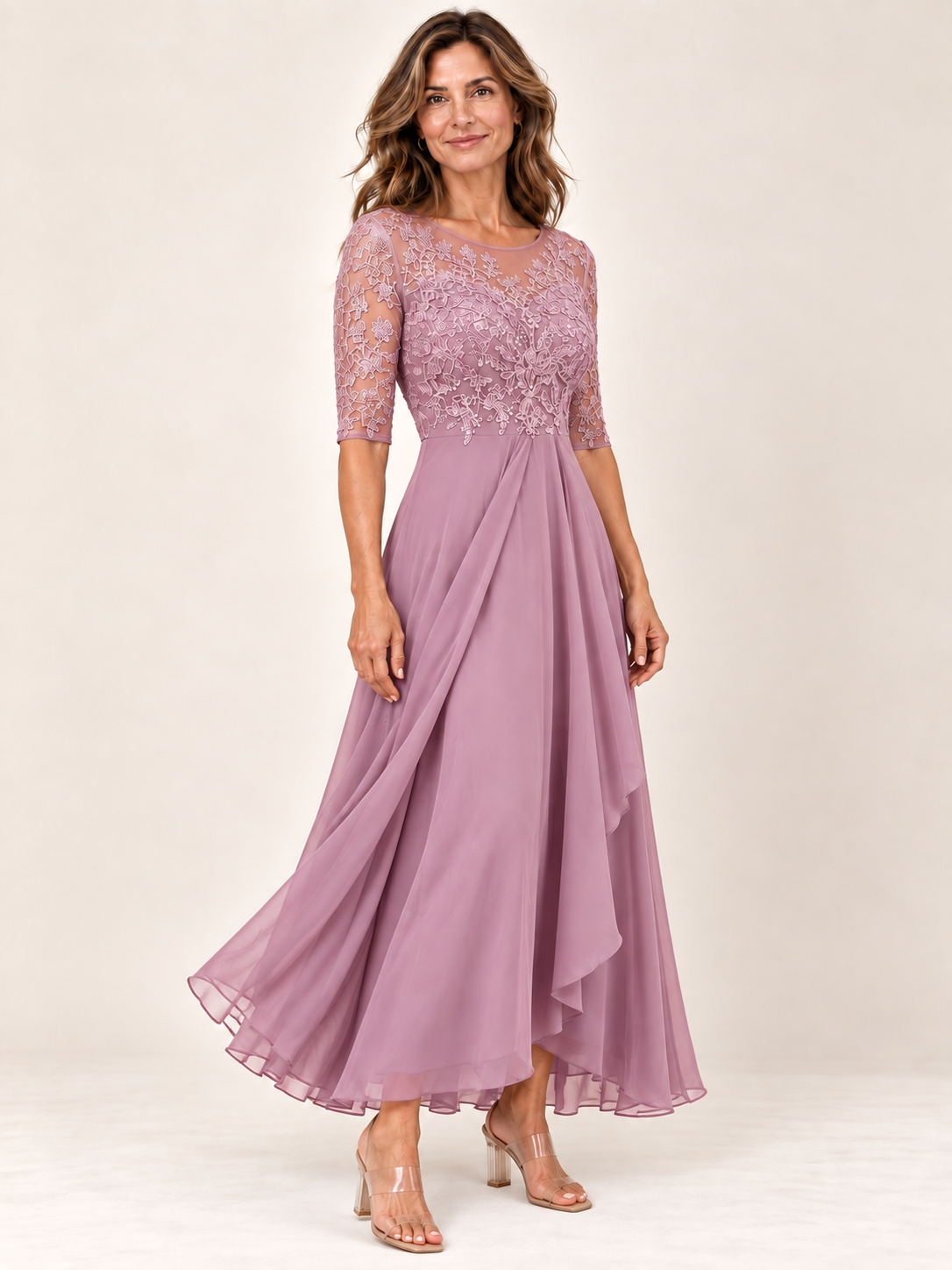 RHONDA | Elegante vestido de encaje