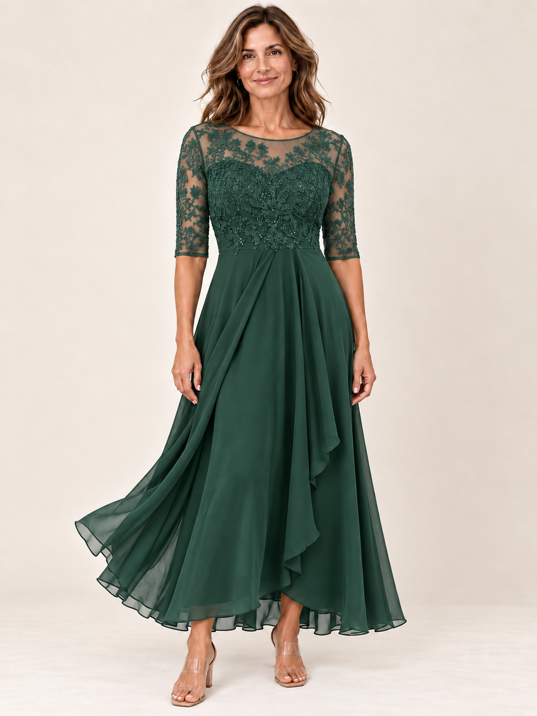 RHONDA | Elegante vestido de encaje
